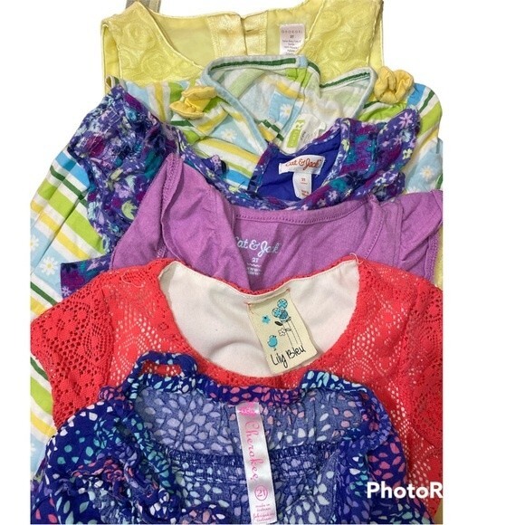 Toddlers Assorted Printed Dress Multicolor cat & Jack Carter’s size 2t Lots Of 6 - Picture 8 of 8
